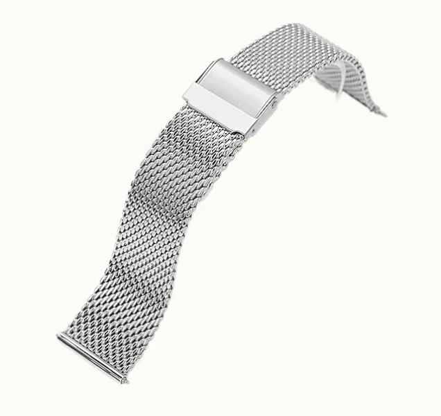 Strapcode 20mm Milanese Mesh Band Quick Release