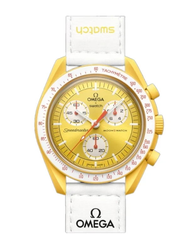 Omega x Swatch Bioceramic Moonswatch Ref:SO33J100
