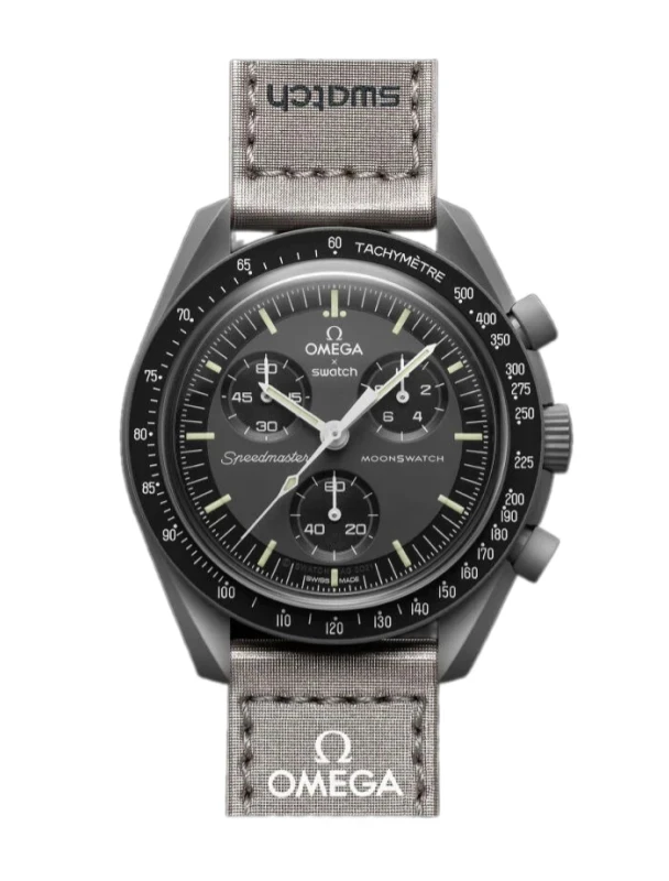 Omega x Swatch Bioceramic Moonswatch Ref:SO33A100