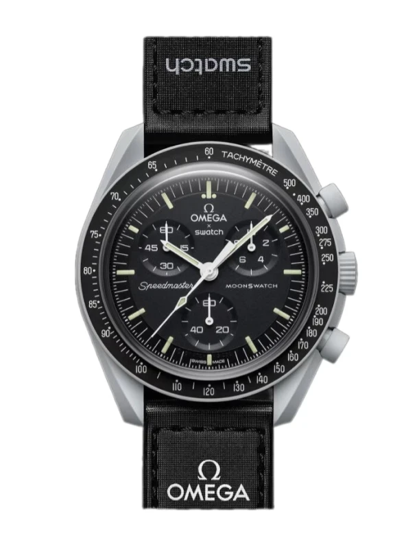 Omega x Swatch Bioceramic Moonswatch Ref:SO33M100