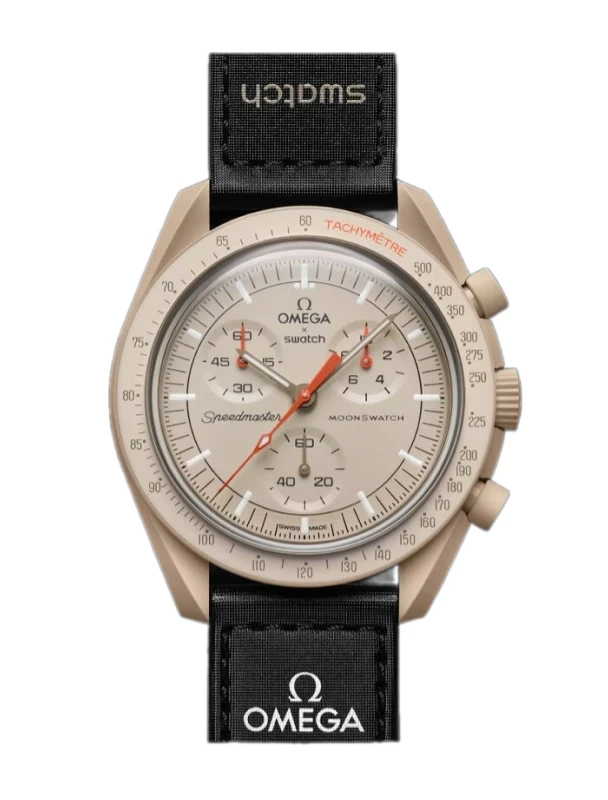 Omega x Swatch Bioceramic Moonswatch Ref:SO33C100
