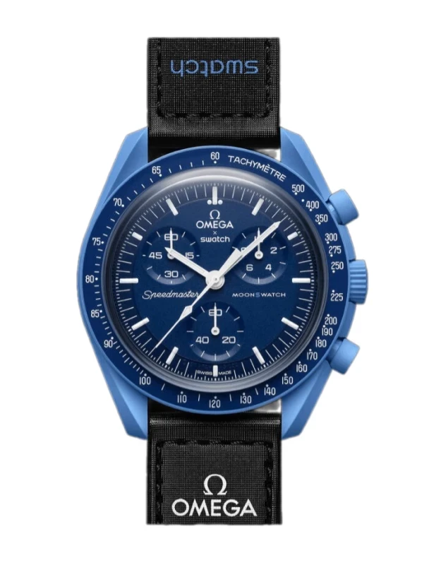 Omega x Swatch Bioceramic Moonswatch Ref:SO33N100